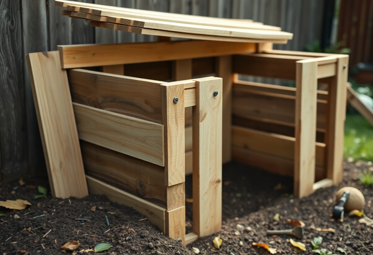 Building a DIY Compost Bin Step-by-Step - The Outdoor Gardener